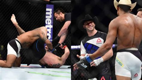 Watch Donald Cerrone Mounts Cowboy Finishes In Minutes