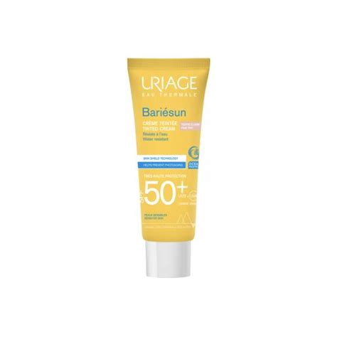 URIAGE Bariésun crème teintée SPF 50 teinte dorée 50ml Parapharmacie