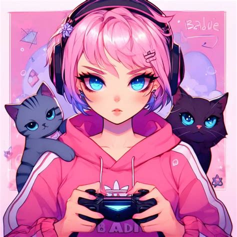 Gamer girl | don’t use in 2024 | Charakterdesign, Design