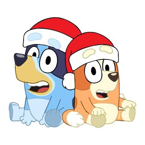 Bluey Merry Christmas Disney Characters Christmas Christmas Cartoons