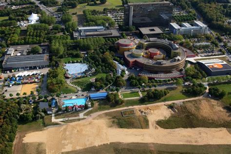 Mainz Von Oben ZDF Redaktion In Mainz Im Bundesland Rheinland Pfalz