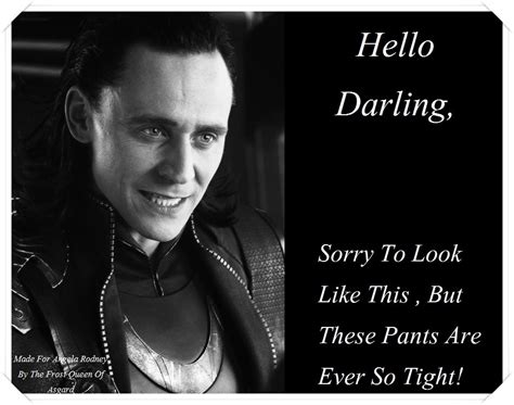 Made By Frost Queen Of Asgard With Text By Angela Rodney Loki