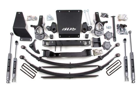 BDS Suspension BDS180H 6 Lift Kit Leaf Springs NX2 Nitro Series