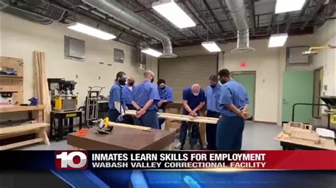 Inmates At The Wabash Valley Correctional Facility Learn Job Skills To