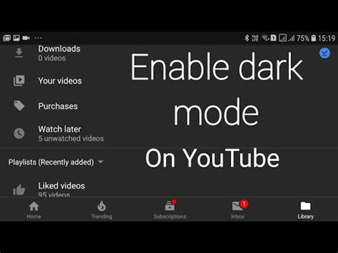 How To Enable Dark Mode On YouTube YouTube