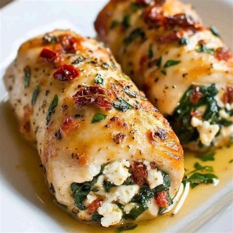 Spinach And Feta Chicken Rolls Recipe Laudium Online