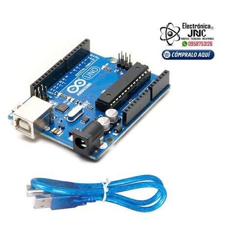 Uno R Cable Usb Arduino Electronica Jnc