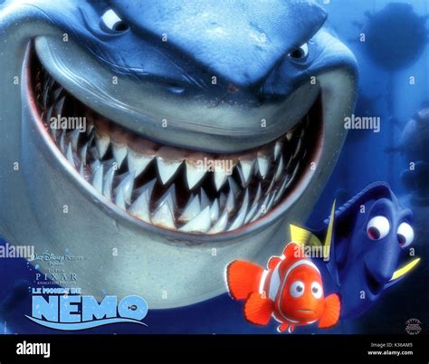 Finding Nemo Marlin And Dory Amongst The Sharks Please Credit Disney