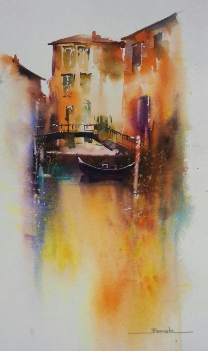 Ballade Venise Peinture Par Christian Bessede Artmajeur