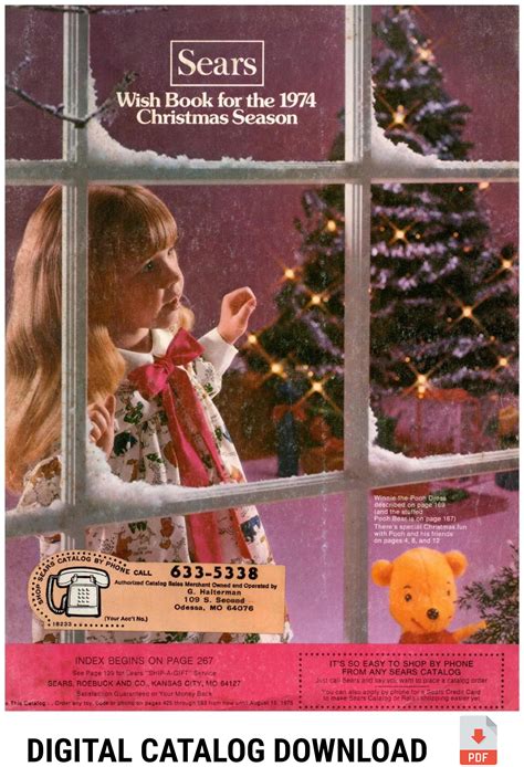 Sears Christmas Catalog 1974 PDF, Sears Wish Book, Vintage Sears Catalog Digital/pdf Format ...