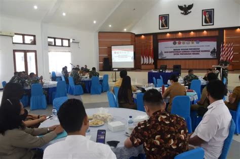 Lantamal VIII Gelar FGD Kupas Strategi Pertahanan Negara Manado Post