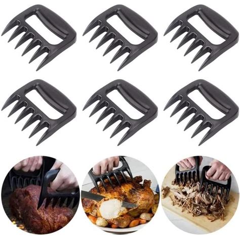 Pcs Fourchette Viande Griffes Bbq Claws For Bbq Grill Griffes De