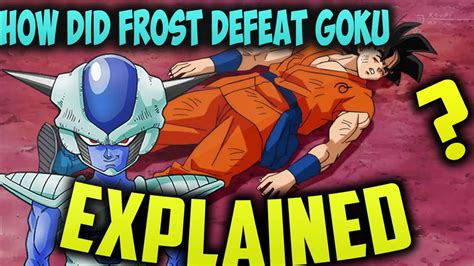 How Did Goku Lose To Frost Goku Dragon Ball Super Comic Book Cover