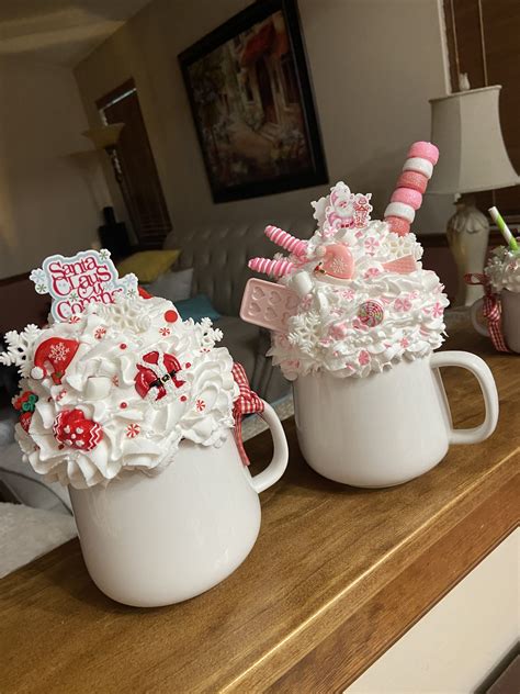 How To Make Faux Whipped Cream Mug Toppers Artofit