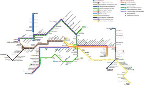 Plan Et Carte Du Tramway De Rome Stations Et Lignes 51 Off