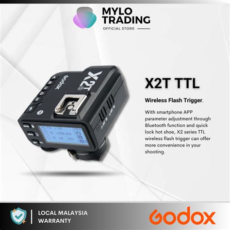 Godox X2 X2T 2 4 GHz TTL Wireless Flash Trigger For Canon Sony