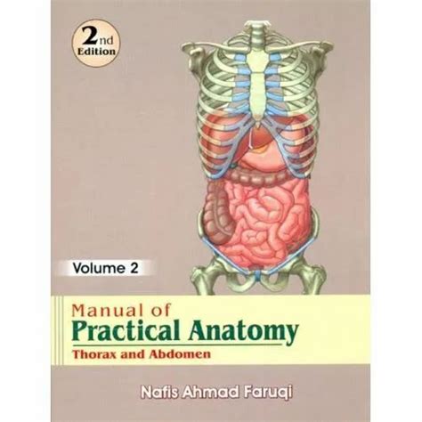 Manual Of Practical Anatomy Thorax Abdomen Volume At Best Price In