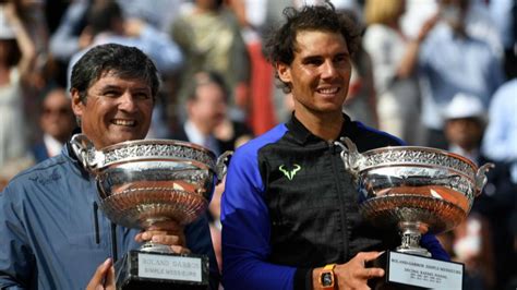 Toni Nadal Nunca esperé que podría ganar todo lo que ha ganado