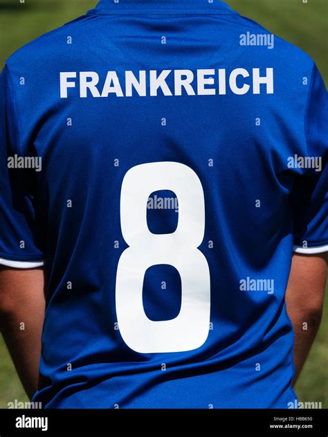 soccer jersey France Stock Photo - Alamy