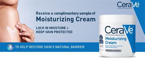 Cerave Moisturizing Cream Sample Get Me Free Samples