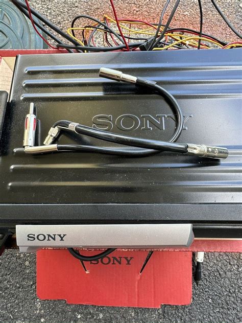 Classic Sony Cdx Rf Add On Compact Disc Changer System Black