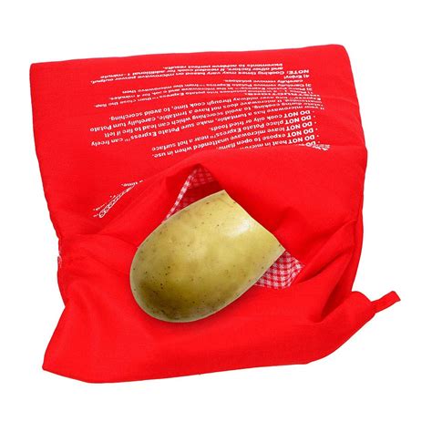 Microwave Potato Bag Washable Reusable Potato Cooking Bags Oven Steam