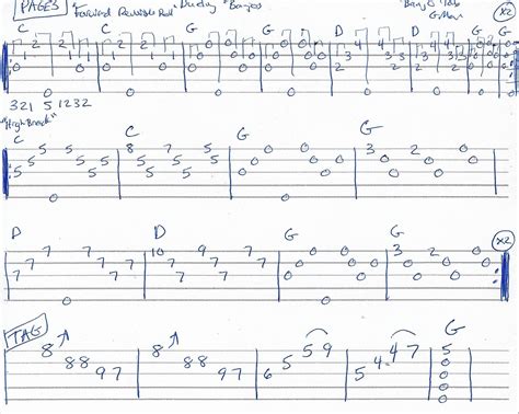 Dueling Banjos - Banjo Tab in G Major - Page 3 of 3 | Banjo tabs ...