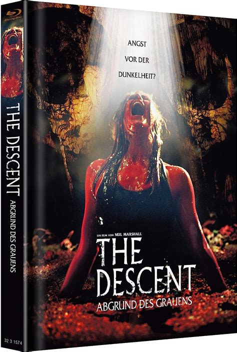 The Descent Abgrund Des Grauens Uncut Mediabook Blu Ry Dvd Cover