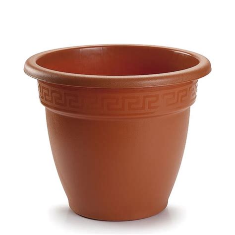 Macetas y jardineras Maceta Plástico Ø 35 Cm Terracota Ferretería