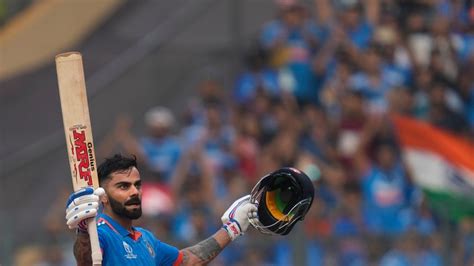 virat kohli hits record breaking  odi century  move