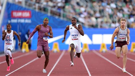 Noah Lyles, Christian Coleman claim top times in men's 100m opener at U ...