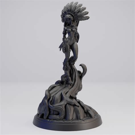 Hot Goblin スタードーターヌード ミニチュア ホットゴブリン シャーマン 女戦士