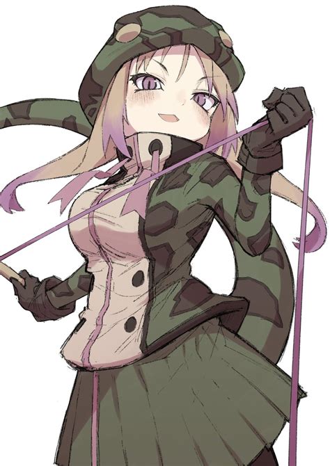 African Rock Python Kemono Friends Drawn By Alenka Danbooru