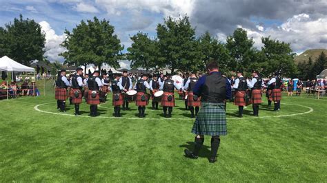 Sfu Pipe Band Kesh Hornpipe Medley Kamloops Highland Games