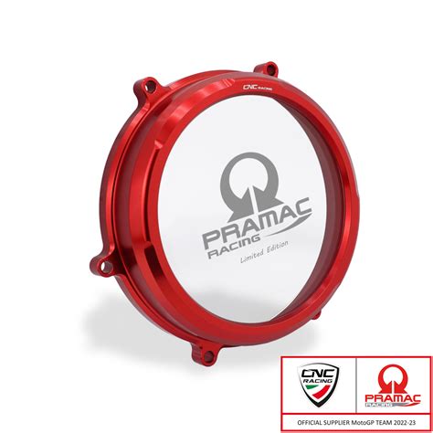 Cnc Racing Clear Oil Bath Clutch Cover Pramac Racing Limited Edition