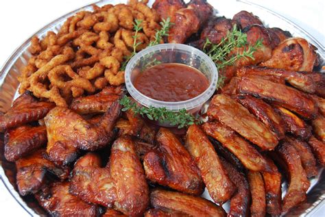 Chicken & Rib Platter – Delicious