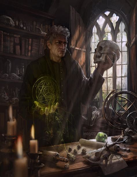 alchemist, me, digital painting, 2019 : r/Art