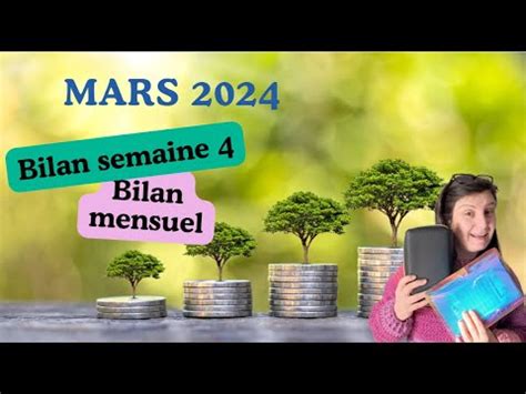 Bilan Semaine 4 Et Du Mois De Mars 2024 Enveloppes BUDGET YouTube