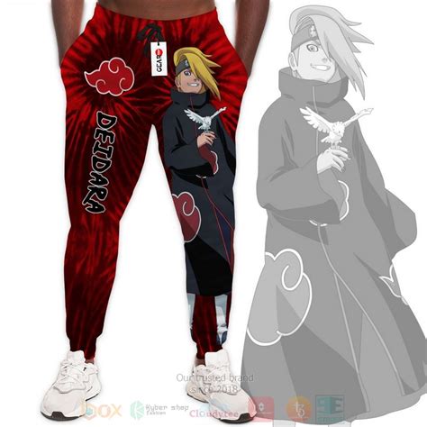 HOT Deidara Akatsuki Tie Dye Anime Jogger Pants Express Your Unique Style With BoxBoxShirt