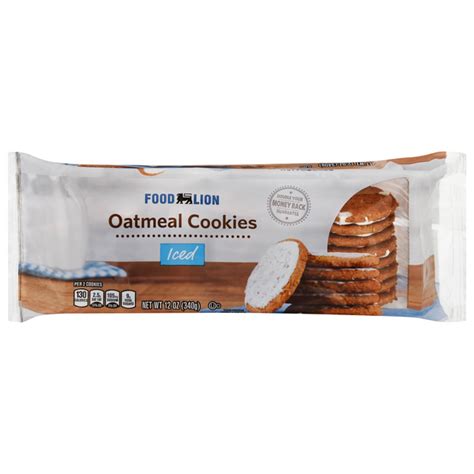 Save On Food Lion Iced Oatmeal Cookies Order Online Delivery Food Lion