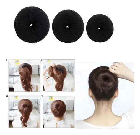 Esponja Rosquinha Para Fazer Coque No Cabelo Hair Donuts