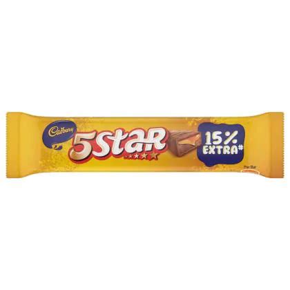 Cadbury Five Star Chocolate 19.5 g - JioMart