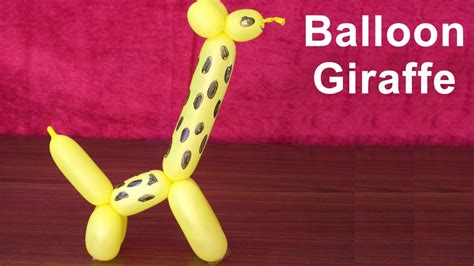 Easy Balloon Animals by Sonia Goyal - Learn Balloon Giraffe | Sonia's ...