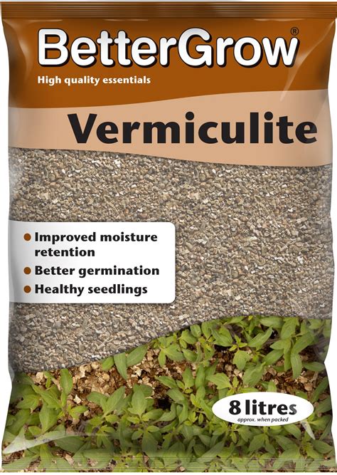 BetterGrow Vermiculite 8L Urban Jungle Plant Nursery