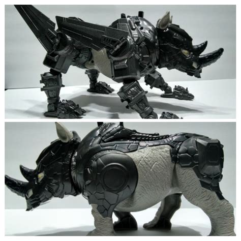 Non-TF: - Custom Black Panther rhino | TFW2005 - The 2005 Boards