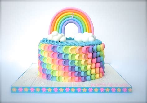 Rainbow Birthday Cake