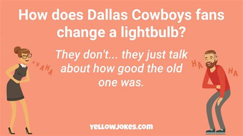 Hilarious Dallas Cowboy Jokes That Will Make You Laugh