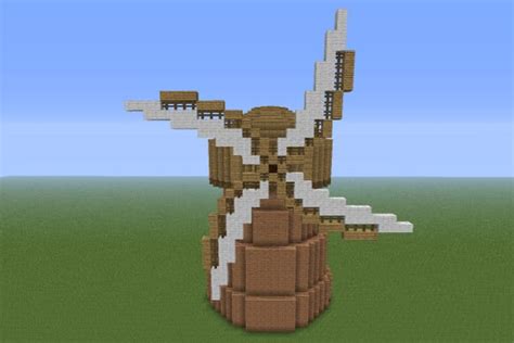 Minecraft Windmill Blueprints