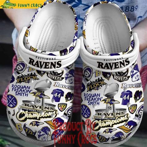 Baltimore Ravens Super Bowl Champions Crocs Discover Comfort And