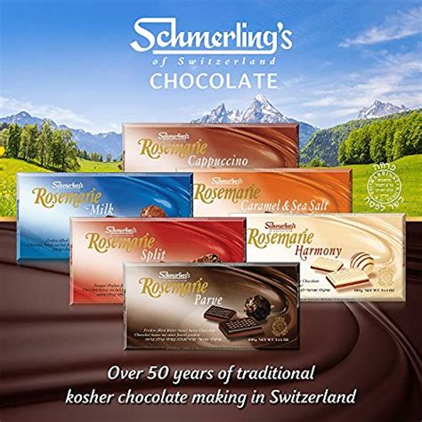 Schmerling S Premium Swiss Chocolate Kosher Chocolate Dark Chocolate